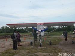 Pesawat Buatan Montir Tamatan SD di Pinrang Bisa Tempuh Jarak 480 Km