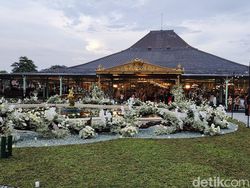 Suasana Puro Mangkunegaran Jelang Tasyakuran Kaesang-Erina Sesi 2