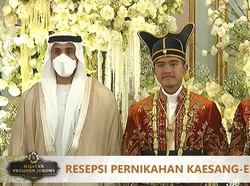 Putra Presiden UEA Hadiri Tasyakuran Kaesang-Erina di Puro Mangkunegaran