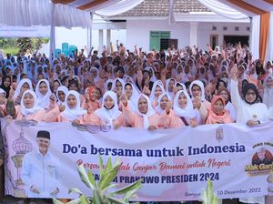 Relawan Kenalkan Sosok Ganjar Pranowo ke Emak-emak di Banyuwangi