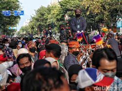 Suasana Loji Gandrung Jelang Kirab Pernikahan Kaesang-Erina