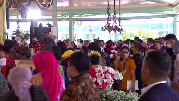 Tasyakuran pernikahan Kaesang dan Erina