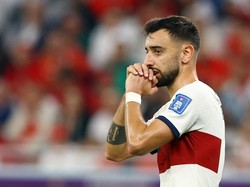 Bruno Fernandes Sedih dan Tersiksa, tapi Akui Maroko Hebat