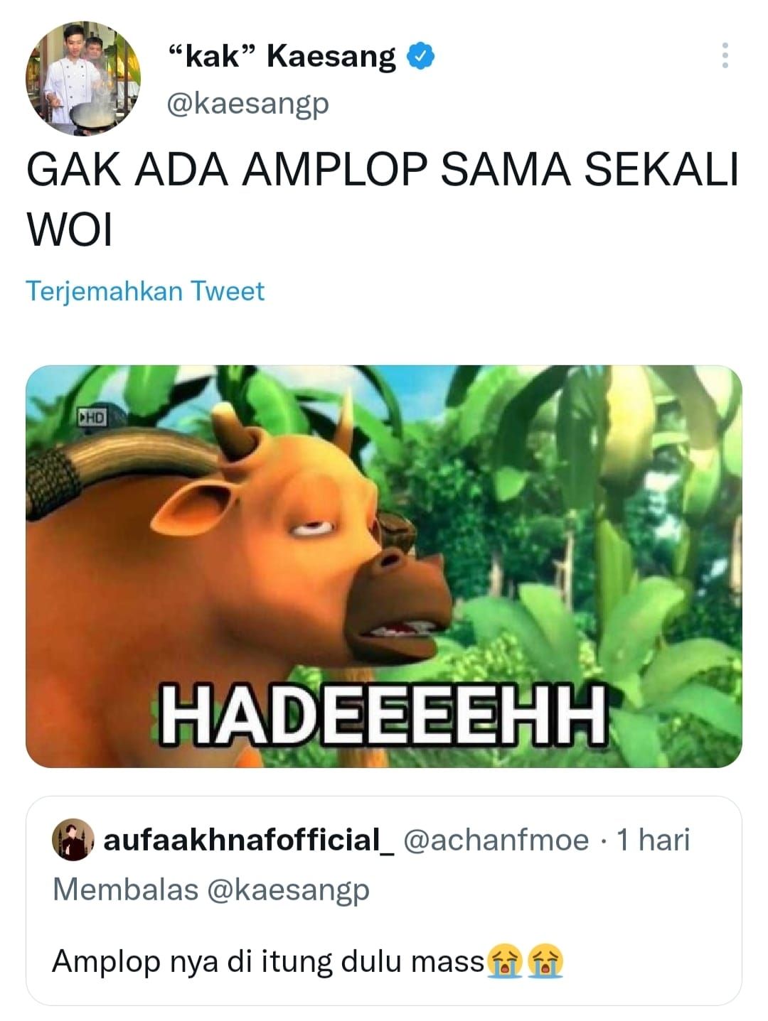 Cuitan Kocak Kaesang Pasca Menikah