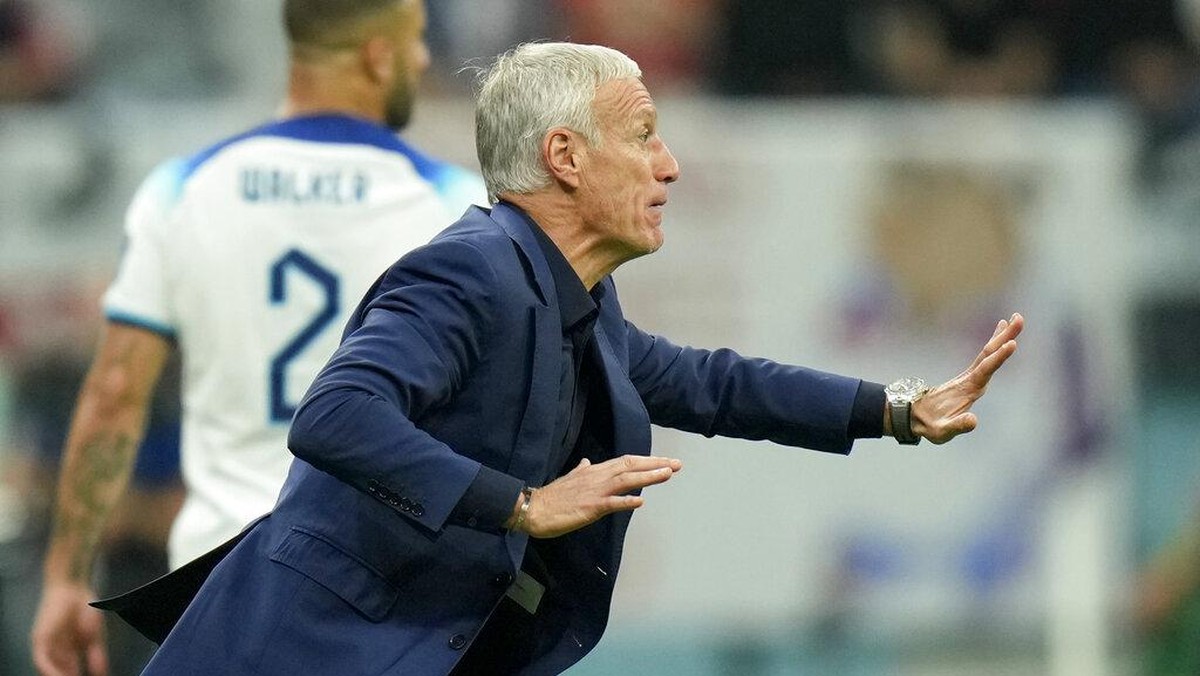 Didier Deschamps waspadai kekuatan Maroko (Foto: AP/Francisco Seco)