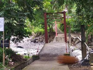 Jembatan Merah Tukad Gelar Mulai Dibangun Kembali Jembatan Merah Tukad Gelar Mulai Dibangun Kembali