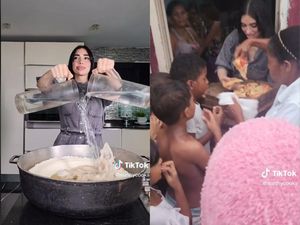 Sering Berbagi Makanan, TikToker Asing Ini Jadi Inspirasi Kreator Lain