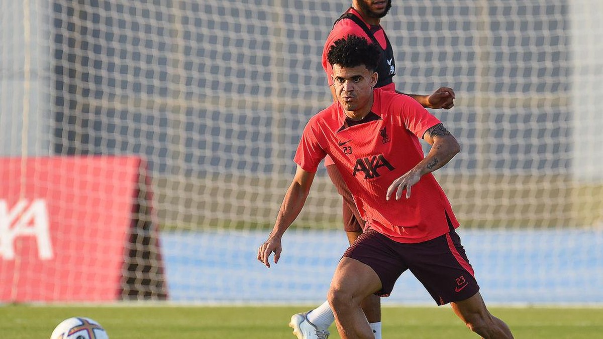Luis Diaz cedera lagi, absen hingga Maret (Liverpool FC via Getty Images/John Powell)
