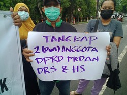 Massa Minta Anggota DPRD Medan Terlibat Penganiayaan Ditangkap