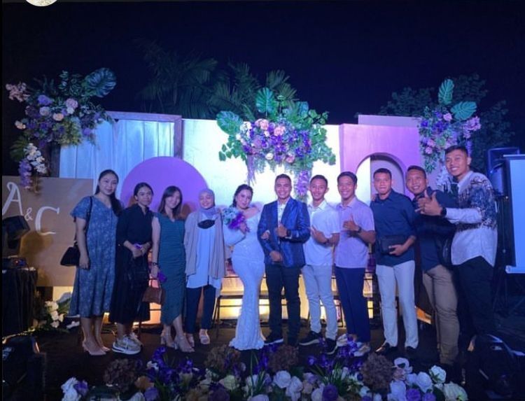 Pernikahan Aprilio Manganang dan Claudya