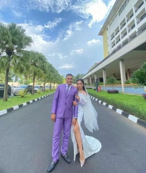 Pernikahan Aprilio Manganang dan Claudya