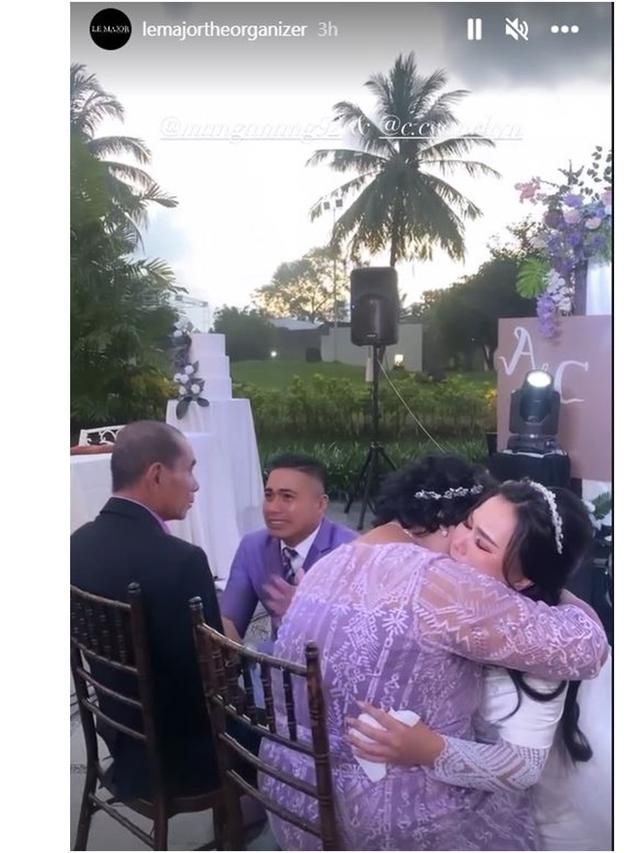 Pernikahan Aprilio Manganang dan Claudya
