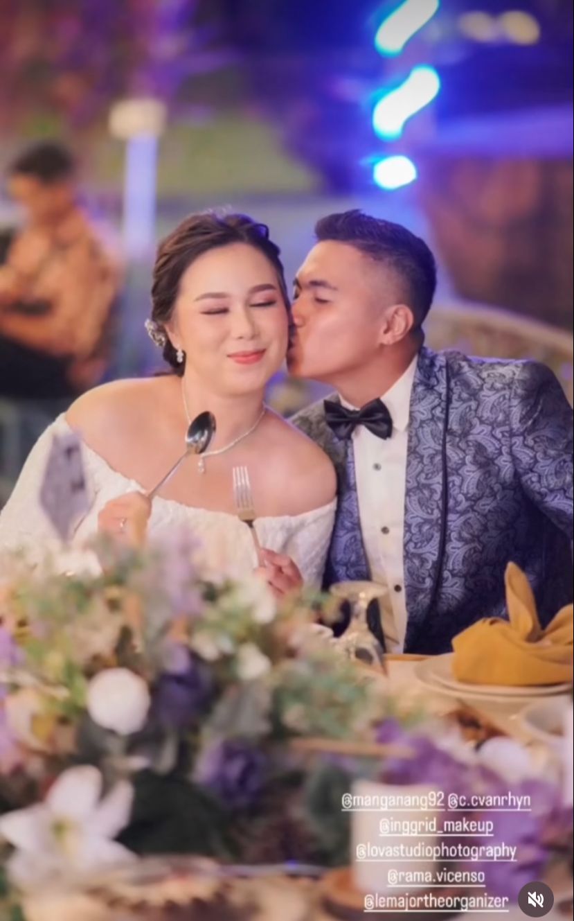 Pernikahan Aprilio Manganang dan Claudya