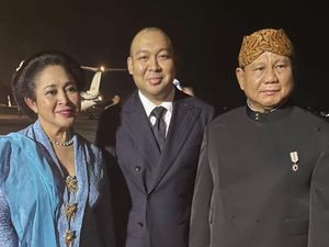 4 Foto Bareng Prabowo-Titiek-Didit, Terbaru di Nikahan Kaesang