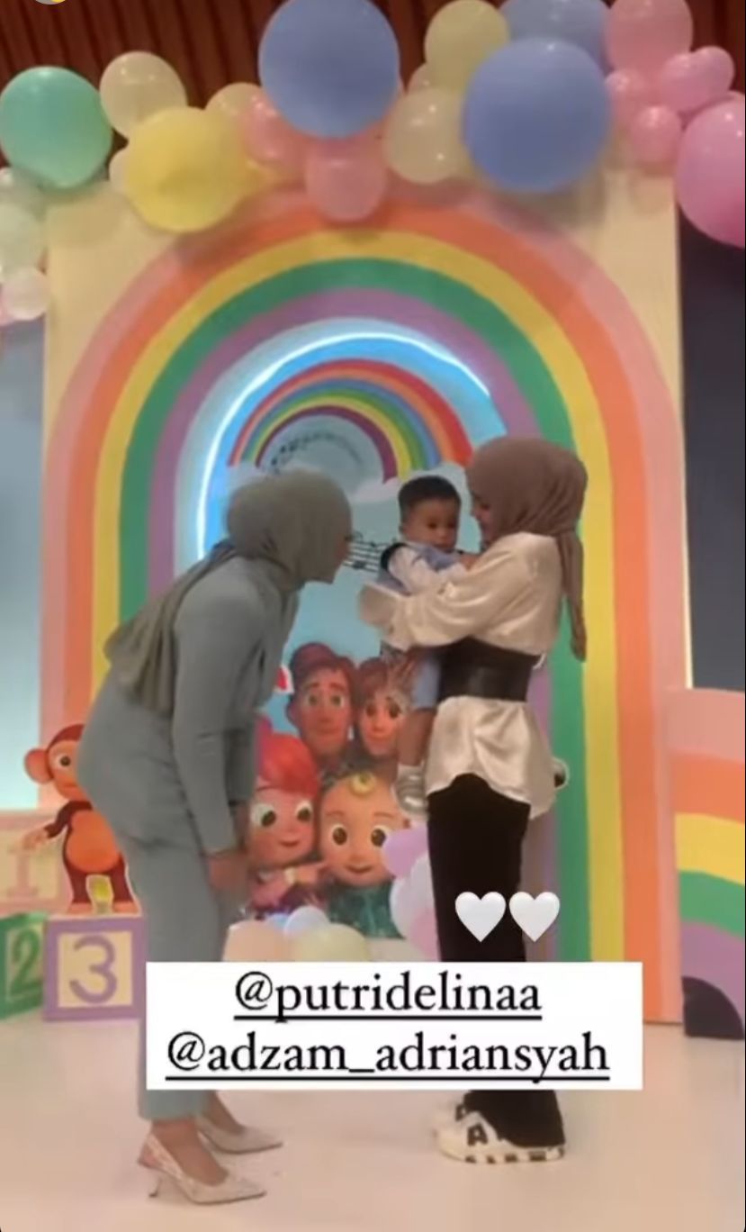 Putri Delina dan Nathalie Holscher
