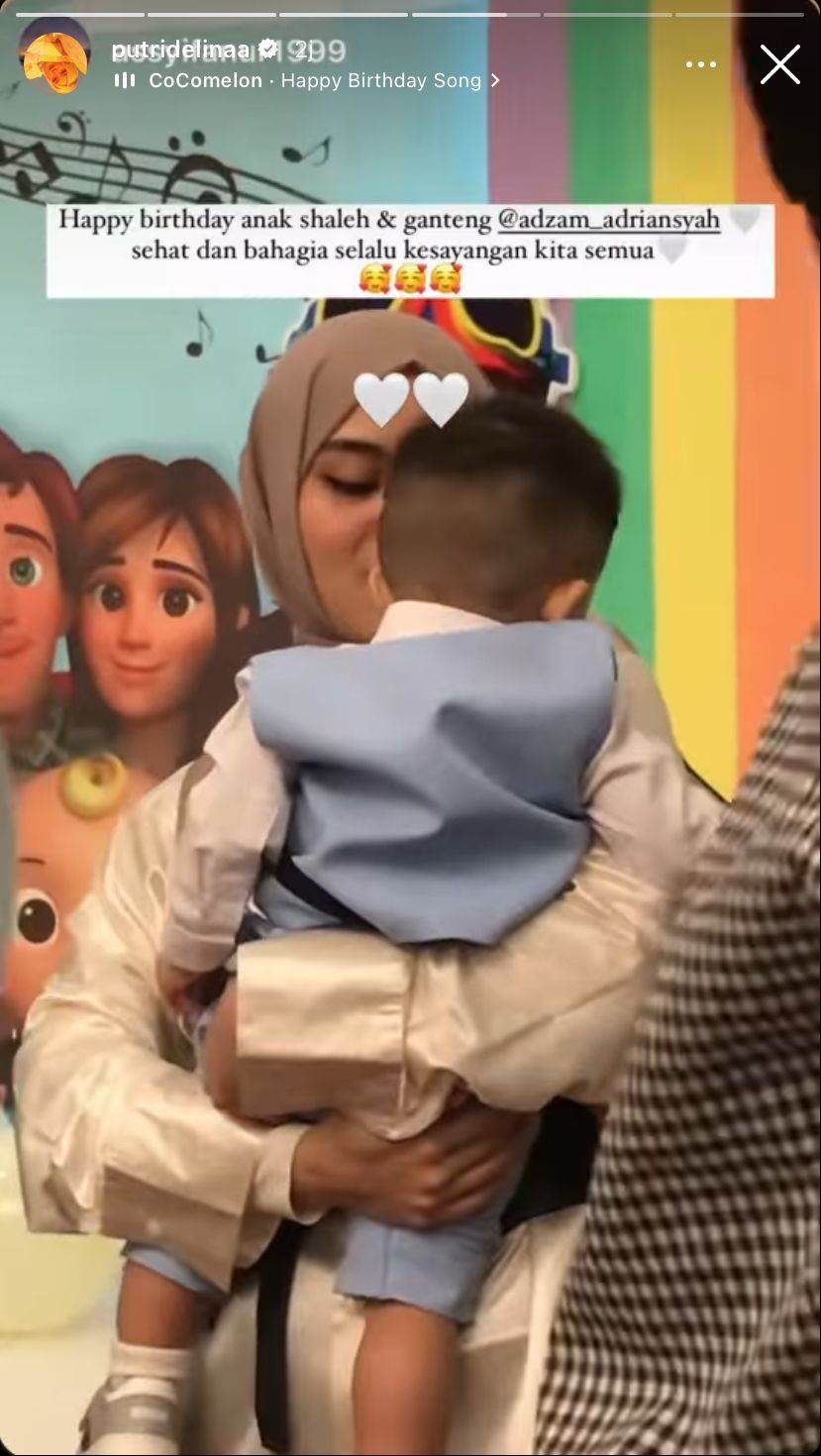 Putri Delina dan Nathalie Holscher