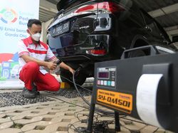 Ratusan Kendaraan Ikuti Uji Emisi