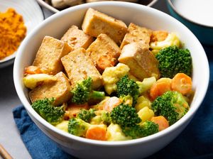 Resep Tumis Tahu Sayuran Bumbu Kacang yang Gurihnya Nampol