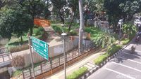 Potret Tebet Eco Park Dipasangi Pagar