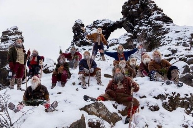 13 troll Jolasveinar atau dikenal dengan nama Yule Lads