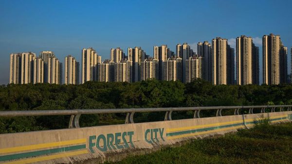 Penampakan Kota Hantu di Malaysia yang Dibangun China Country Garden