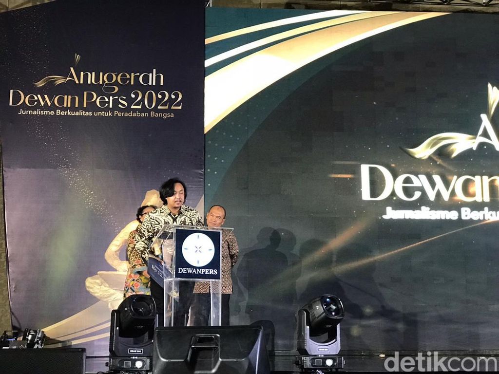Jurnalis detikcom Raih Anugerah Dewan Pers 2022