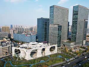 Canggihnya Tempat Parkir di China Canggihnya Tempat Parkir di China