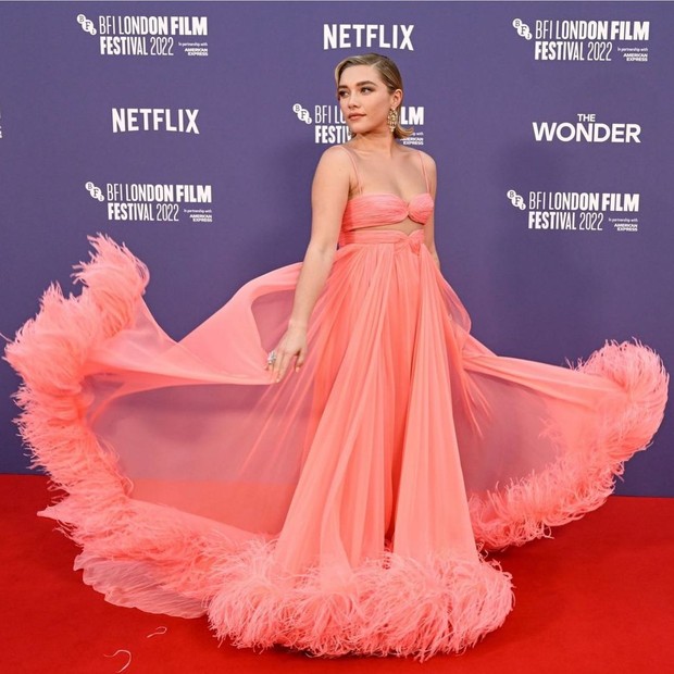 Foto: instagram.com/rebeccacorbinmurray Florence di BFI London Film Festival/