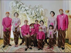 Potret Akhirnya Nahyan Tampil Pakai Beskap di Pernikahan Kaesang-Erina