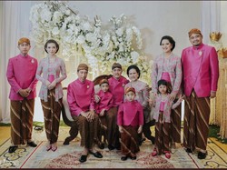 Potret Akhirnya Nahyan Tampil Pakai Beskap di Pernikahan Kaesang-Erina