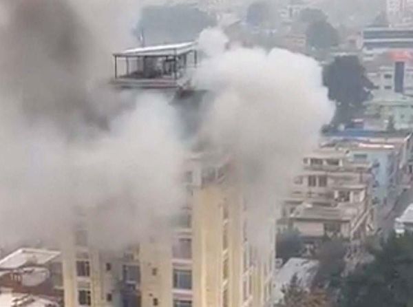 Hotel di Kabul Terbakar dan Terdengar Suara Tembakan