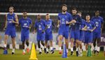 Intip Latihan Timnas Prancis Jelang Duel Lawan Maroko