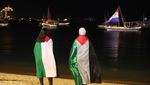 Jelang Semifinal, Perahu di Doha Kibarkan Bendera Argentina hingga Prancis