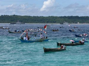 Meriahnya Puncak Hari Nusantara di Wakatobi Meriahnya Puncak Hari Nusantara di Wakatobi