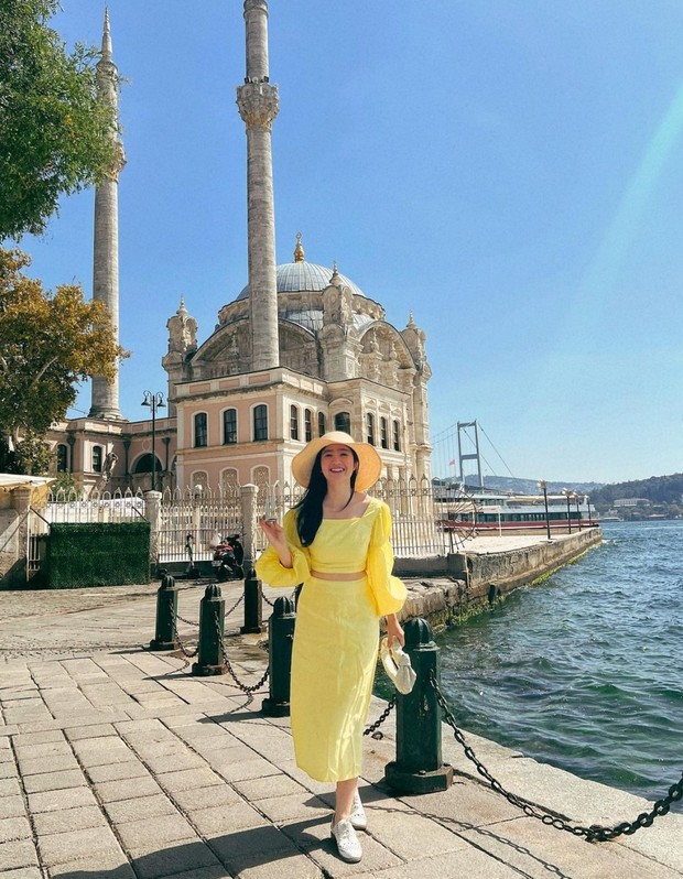 Outfit Liburan ala Febby Rastanti/Foto: Instagram.com/febbyrastanti