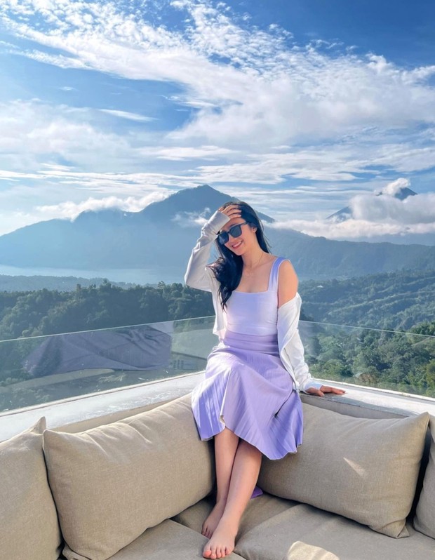 Outfit Liburan ala Febby Rastanti/Foto: Instagram.com/febbyrastanti