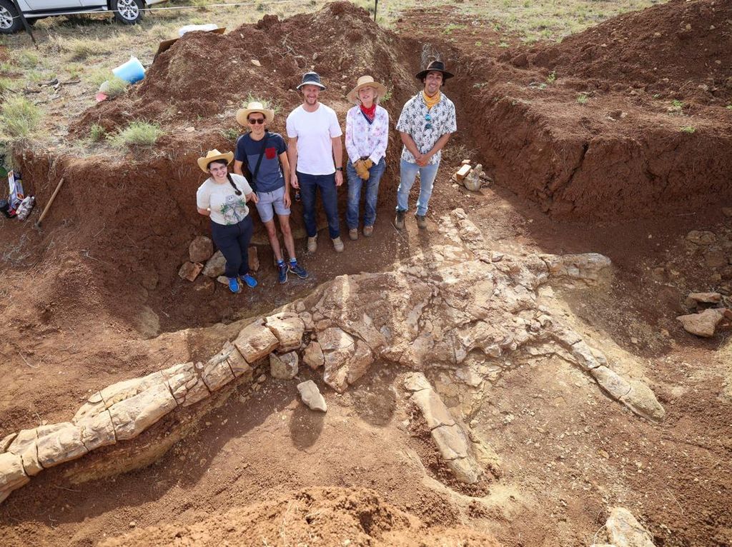 Paleontologi Australia Temukan Fosil Reptil Laut Berusia 100 Juta Tahun