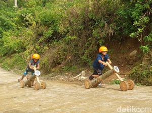 Mengenal Permainan Tradisional Motor Bambu yang Masih Lestari di Enrekang