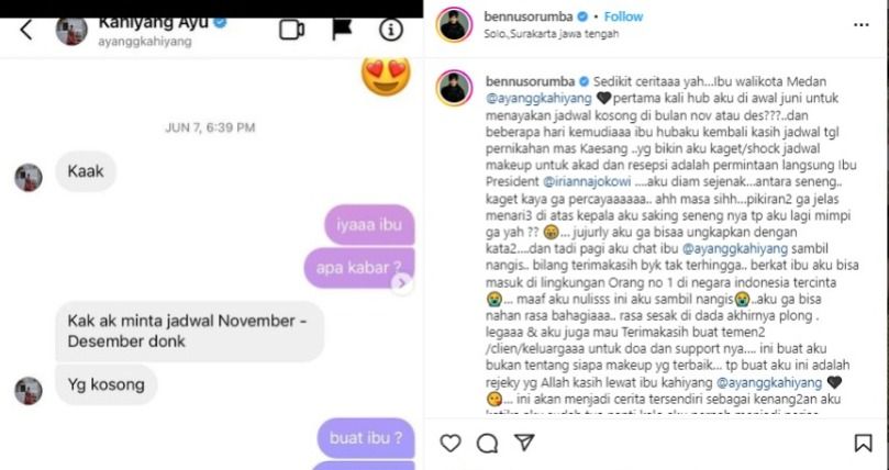 Unggahan Benny Sorumba