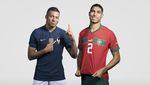 10 Potret Mbappe-Hakimi, Sahabat Jadi Lawan di Laga Prancis Vs Maroko