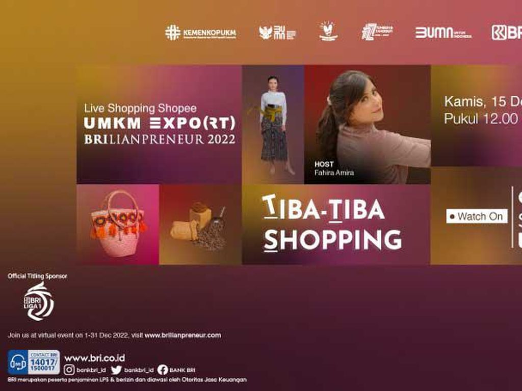 Yuk Borong Produk Lokal di Tiba-tiba Shopping, Ada Diskon 57%!