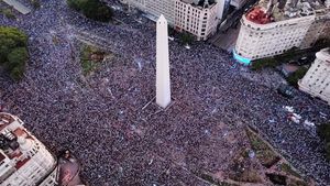 Argentina ke Final Piala Dunia, Buenos Aires Jadi Lautan Manusia