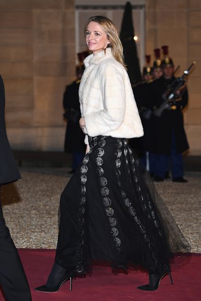 PARIS, FRANCE - MARCH 19:  Vice President of Louis Vuitton, Delphine Arnault, attends a State dinner hosted by French President Emmanuel Macron and Brigitte Macron at the Elysee Palace on March 19, 2018 in Paris, France. The Duke and Duchess of Luxembourg are on a three day state visit to France.  (Photo by Pascal Le Segretain/Getty Images)