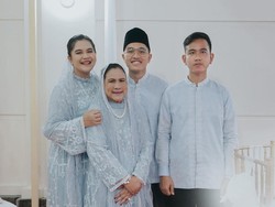 Foto Bareng Keluarga, Gibran Kenapa Tegang Banget?