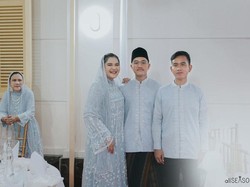 Ada Iriana Jokowi di Belakang Foto Gibran dan Adik-adiknya