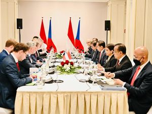 Bertemu PM Ceko, Jokowi Harap Investasi Segera Direalisasikan