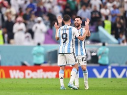 Argentina Vs Kroasia: Panggungnya Messi dan Alvarez
