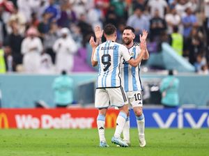 Argentina Vs Kroasia: Panggungnya Messi dan Alvarez Argentina Vs Kroasia: Panggungnya Messi dan Alvarez