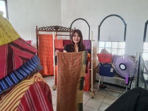 Kisah Kain Lurik Ganjar dari Klaten, Diminati hingga Malaysia