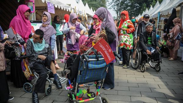 Intip Kemeriahan Festival Disabilitas 2022 di Gedung Sate